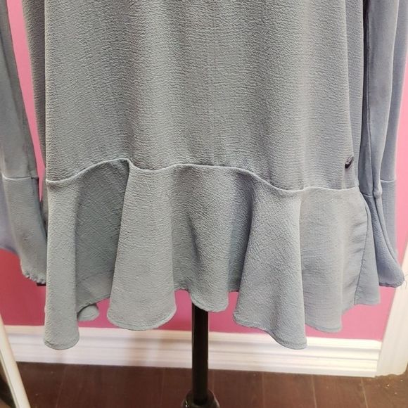 NWOT 💟 Tom Tailor Blue Blouse Top - Picture 6 of 13